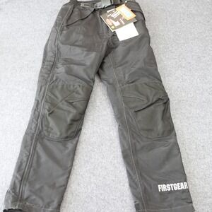 Firstgear Womens HT Overpants Black Motorcycle Riding Pants 3M Thinsulate Size 8